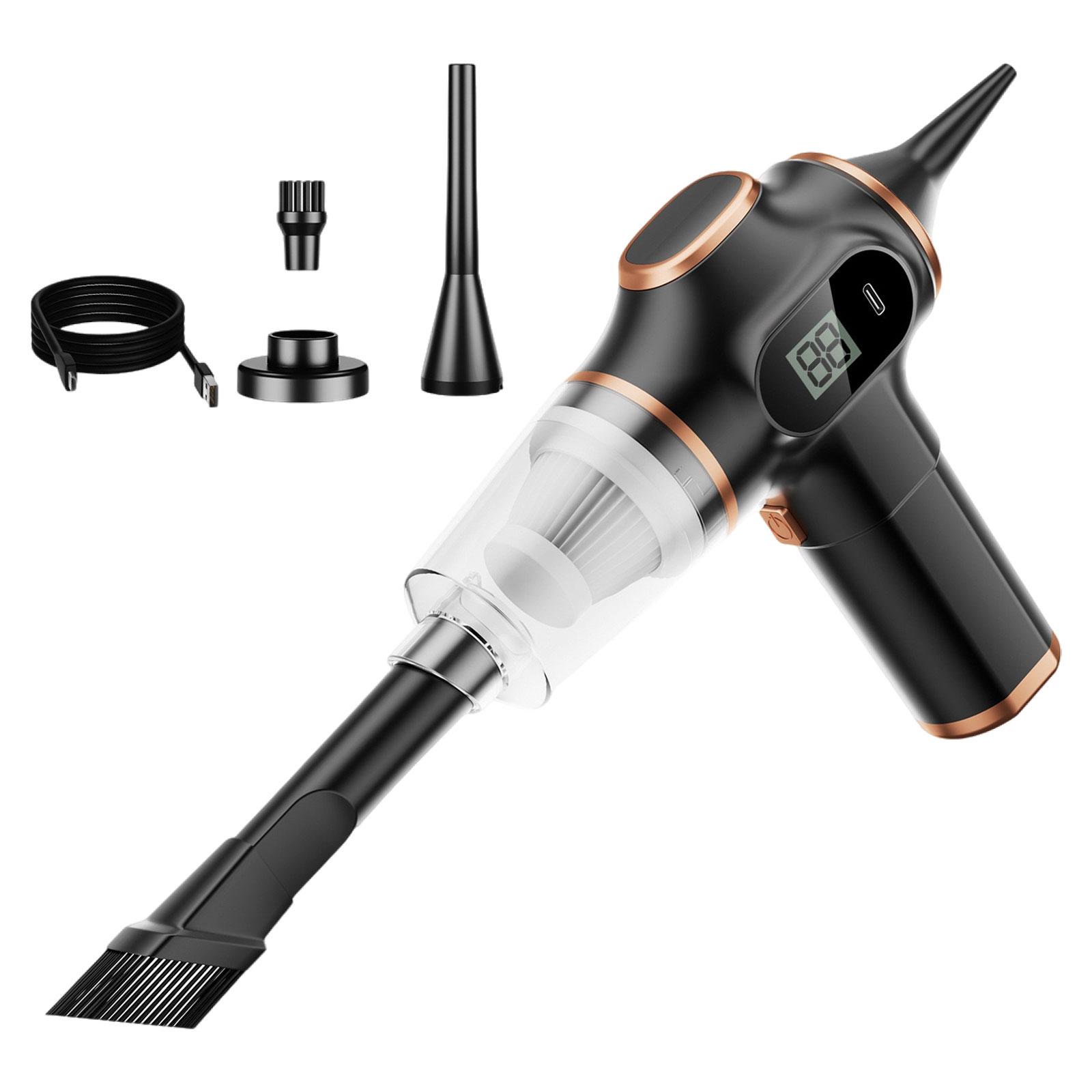 

Беспроводной автомобильный пылесос 6000Pa 120 Вт Беспроводной ручной автоматический портативный пылесос Мощный пылесос для домашнего офиса автомобиля