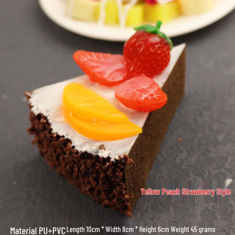 Simulierte Desserts: Kuchen, Eis, Eis am Stiel, Waffelhörnchen, Brot, Hamburger, Crememousse, Kühlschrankdekorationen