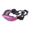 Foldable Dog Sunglasses for Outdoor Windproof Waterproof Pet Eye Glasses For Small Dogs With Adjustable Elastic Strap