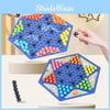 Wooden Childrens Magnetic Puzzle Board Game With Twoinone Checkers For Kids Playroom