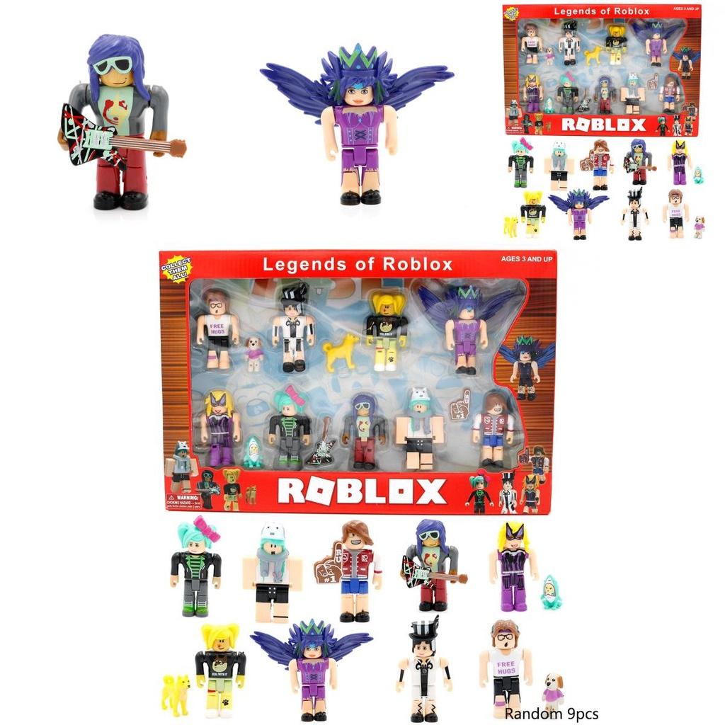 Cute Random 9pcs Roblox Figures Dolls Toys Anime Model Figurines For Decor Kids Gifts