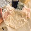 Tingmei Damen Sexy Spitzen-Slips mit Maulbeerseidenzwickel (3 Pack)