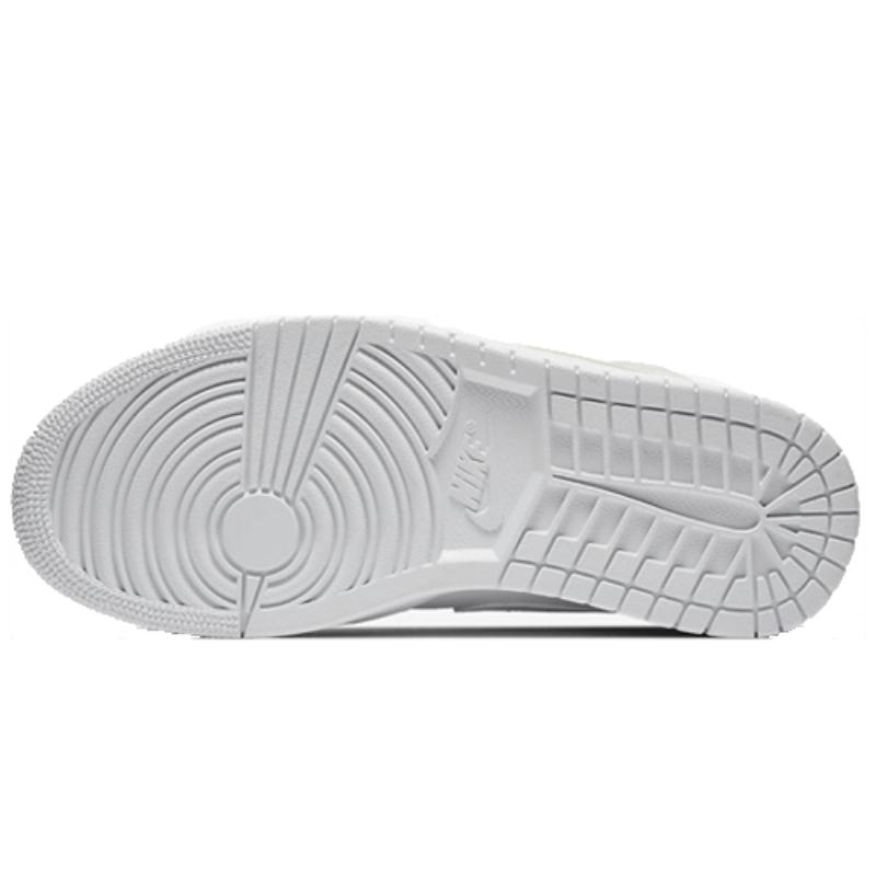 Jordan 1 Mid Triple White Women's Jordan BQ6472-111