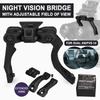 PVS-14 Night Vision Bridge with Adjustable Field of View Use with the L4G24/L4G19/NS39/AKA2 and Other Dump Truck Mounts