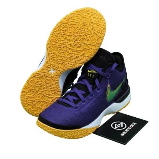 Nike LeBron NXXT Gen Lakers Basketball DR8788-500 Men's Size