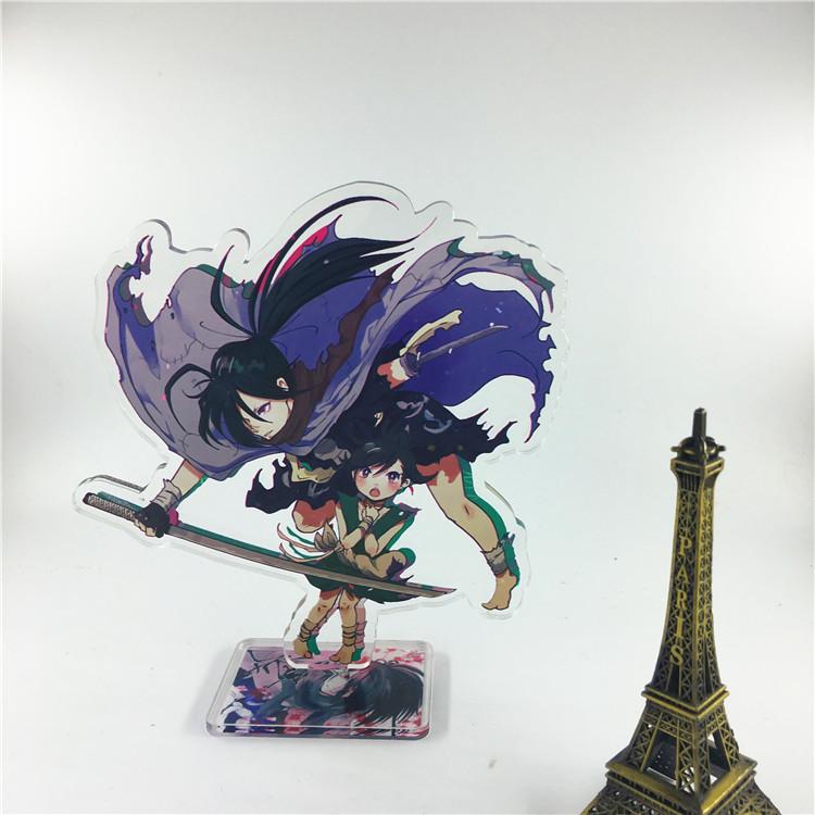 Game Anime Hyakki Maru Tabao Maru Model Acrylic Figure Stand Painted Desk Decor Ornament Gift 15cm