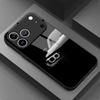 Cool Black Sports Car Front Glass phone case mobile phones for iphone 17 pro max cover for iPhone 17 16 15 14 13 12 pm Pro Plus