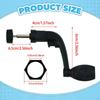 Fishing Reel Power Handle Grip Repair Parts Ergonomic Universal Rotary Knob Easy Installation Wheel