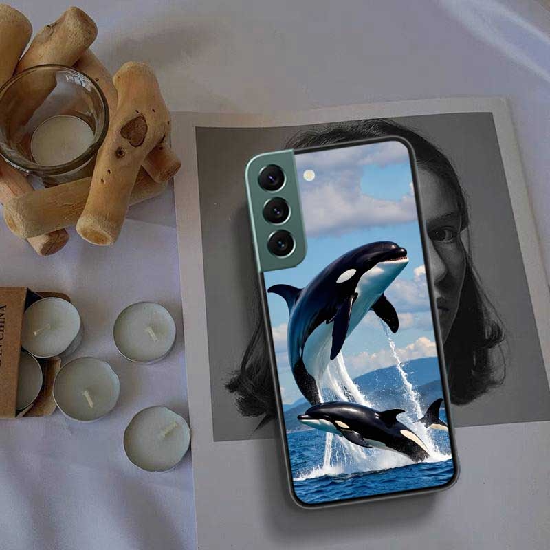 Facts About Killer Whales Phone Case For Samsung Galaxy S22 S25 Ultra S21 S10 Plus S26 Edge S20 S23 S24 FE Cover Silicone So