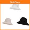 Cappello a tesa larga con protezione solare per donna, estivo, elegante, pieghevole, in poliestere