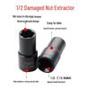Anti-theft Car Tire Screw & Nut Extractor Tool for Damaged Bolts