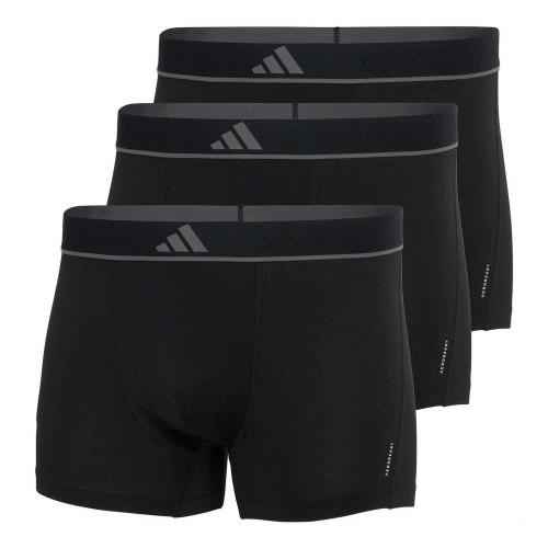 adidas Mens Active Micro Flex Boxer Briefs (Pack of 3)