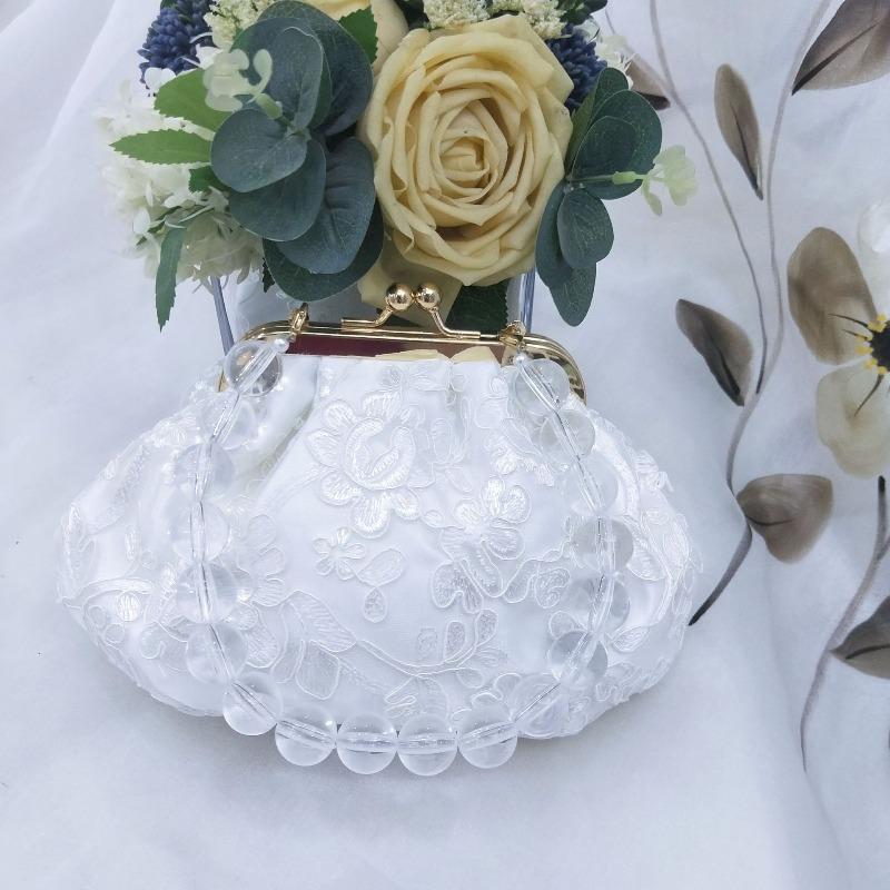 

New elegant antique Hanfu handbag women s bag with cheongsam embroidered hand bag ancient bag білий