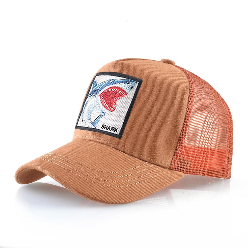 Four Seasons Trucker Cap Men Women Snapback Hip Hop Baseball Cap With Embroidery Scorpion Patch Adjustable Visor Hat