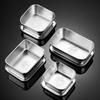 Zhaoran 304 Stainless Steel Rectangular Food Sample Box with Lid