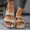 Fashion Summer Women Slipper Outdoor Beach Sandals EVA Platform flip flops For House Slides buckle Soft Thick Sole Sandals