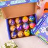 12 Pack Galaxy Slime Balls Slime Party Favors NonSticky Soft Slime Kit