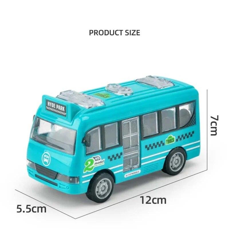 Simulation Inertial School Bus Toys Car Toys for Kids Educational Interactive Toys