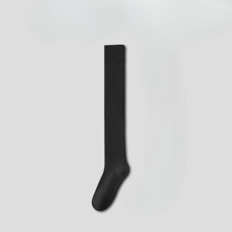 Female Autumn and Winter Thick Hair Ring Warm and Cold Waist Not Frozen Feet Calf Socks