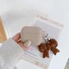 Korean-style solid color bow is suitable for AirPods Pro 1st generation protective cover, 1st generation Pro 1 Apple Bluetooth earphone case
