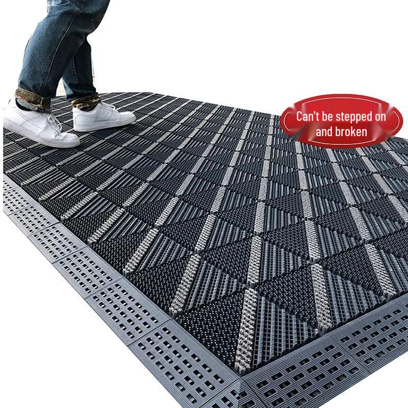 Waterproof Anti-Slip Dust Removal Mat – Three-in-One for Hotel Entrances & Outdoor Use