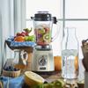 Glass Blender Retro Blender Mixer Juicer 600ml Rotation Speed Pulse Function Compatible with Ice and Frozen Fruit Living Alone or Living with Two