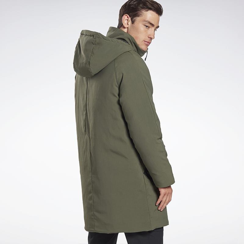 Reebok Chaqueta Plumífero Casual Deportivo de Moda para Exterior Hombre FT0680