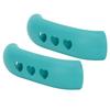 2pcs Silicone Pot Grip Handle Sleeve Heat Resistant Prevent Scald Insulated Hot Handle Holder Cover