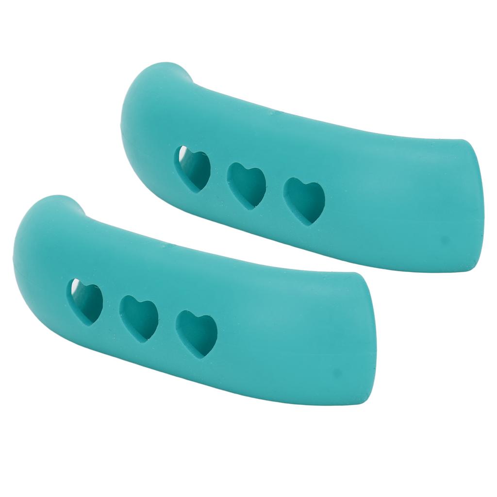 2pcs Silicone Pot Grip Handle Sleeve Heat Resistant Prevent Scald Insulated Hot Handle Holder Cover