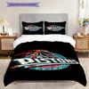 Detroit Pistons Basketball Spirit Three-piece set(1 * duvet cover + 2 * pillowcase, without core) Soft and comfortable Bedding set