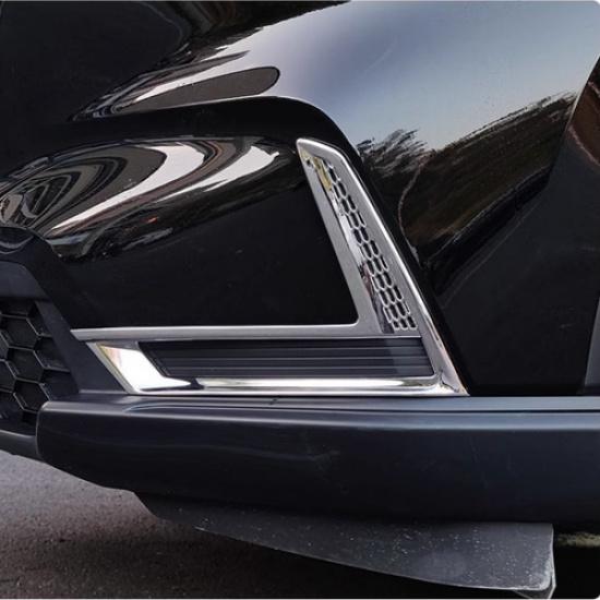 ABS Chrome Front Fog Light Lamp Trim for Honda CRV CR-V -2025