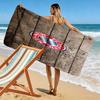 FC Bayern Munich: Passion Field beach towel Portable for travel beach Outdoor pool towel Absorbent bath towel quickdrying swim towel Fashion