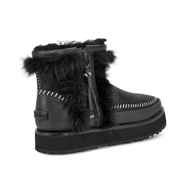 UGG Lo Lowmel Kids Black Classic Boots 1102950-BLK