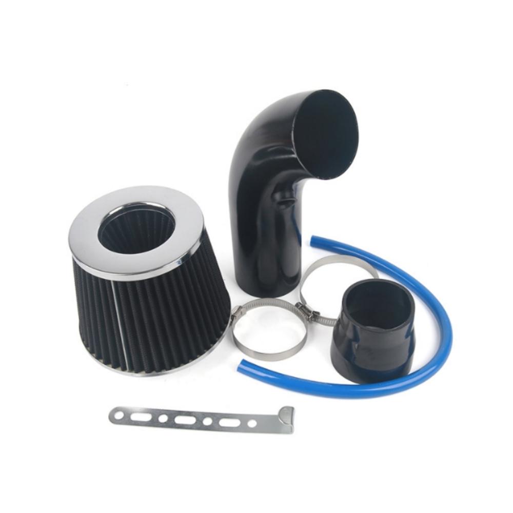 For76mm/3-inch car cold air mushroom head intake pipe filter air aluminum set