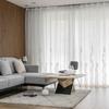 New Floral Embroidered Sheer Curtains for Living Room Bedroom Windows Voile Drapes Fresh Design