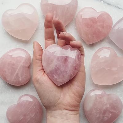 DECORAÇÃO ELEGANTE DE CORAÇÃO COM PEDRA ROSA - Decoração perfeita para casa e presente único para formatura, Dia das Mães, Dia dos Namorados e muitas outras ocasiões!