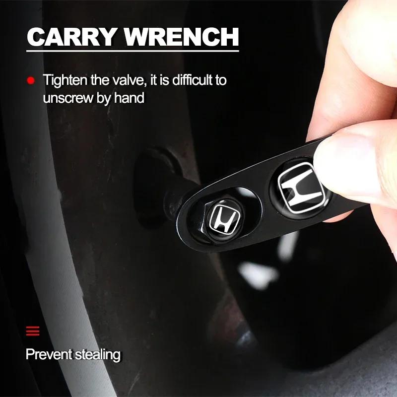 Car Hot XR Car Keychain Auto Tire Valve Cap Car Styling Accessories For Honda Civic 7 8 9 10 2008 2009 2010 2011 2012 2013 201