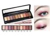 NOVO5077 Ten-Color Earth-Tone Eyeshadow Palette - Pearlescent & Matte for Smoky Makeup