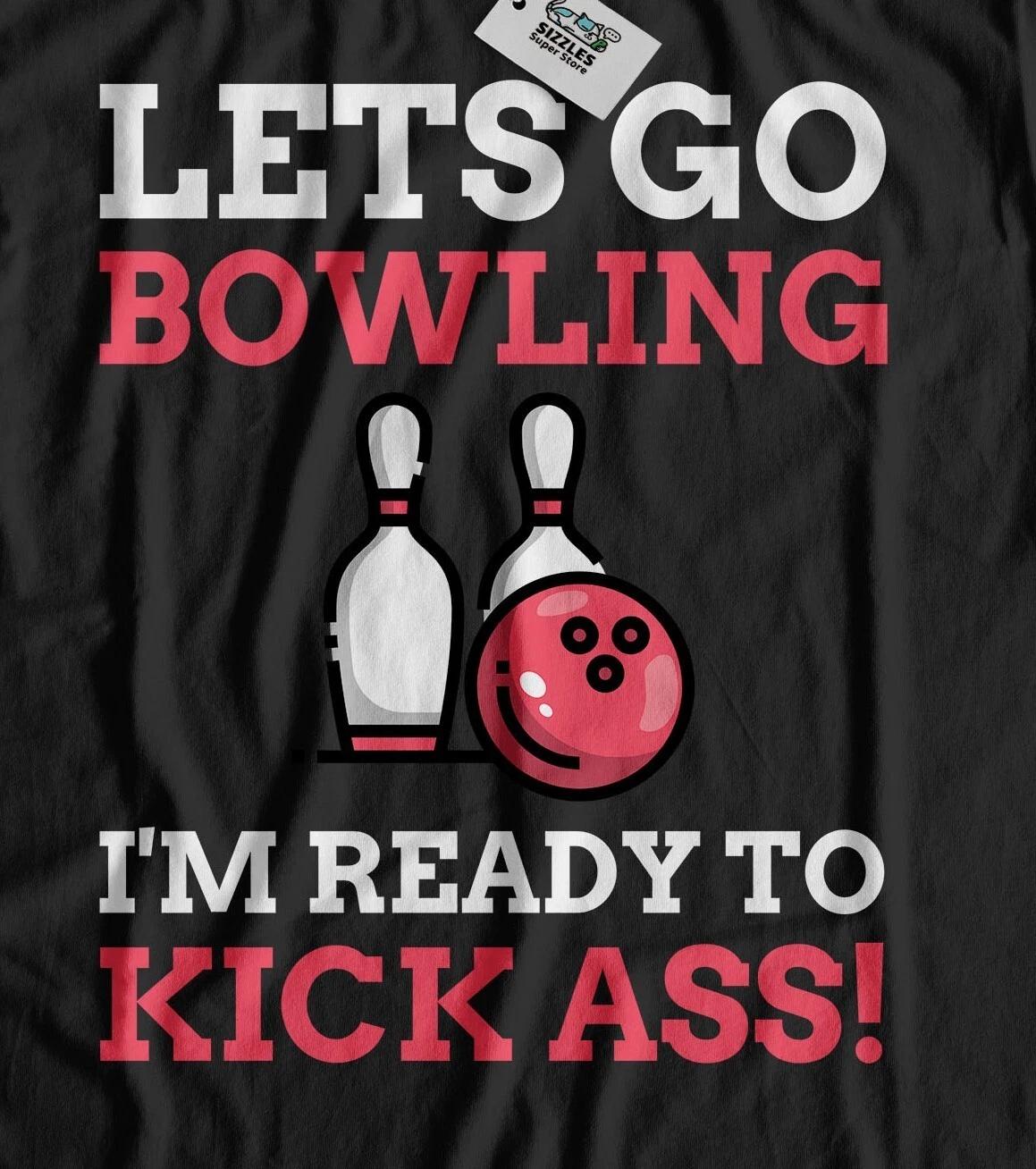

Unisex Funny Bowling Alley T-Shirt Pro Bowler Strike Gifts Bowling Ball Tees M