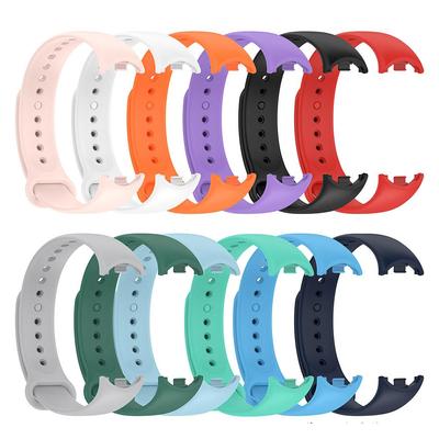 Silicone Wristband Strap For Xiaomi Mi Band 8 Smart Bracelet Watchband