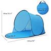 New Pop Up Open Camping Tent Outdoor Waterproof Camping Beach Tent Fishing Hiking Automatic Instant