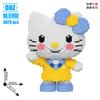 Hello Kitty Building Blocks Micro Mini Bricks Assembly DIY Stress Relief Craft Kit Girl Birthday Gift Desk Decor