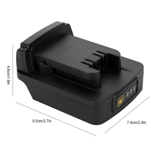 Battery Adapter for Makita 18V To Milwaukee M18 Drills, Easy-to-Use Converter with Built-in PCBA