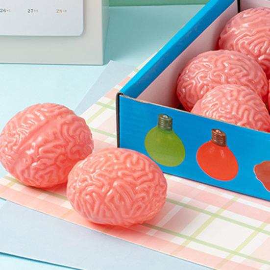 Simulations Gehirn Quetschspielzeug Angstlinderung Gehirn Sensorisches Spielzeug Dekompression Stressball Realistisches Gehirn Fidget Spielzeug Geschenk für Büroangestellte