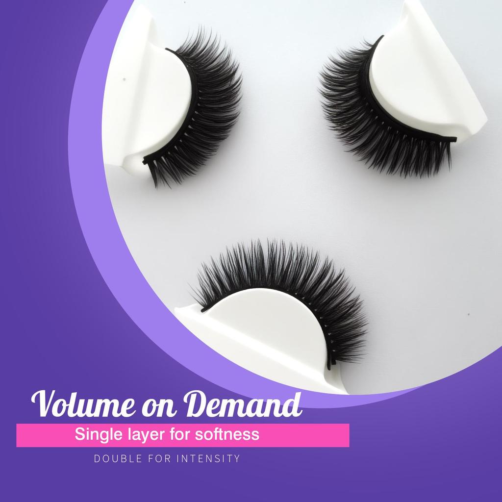 New Invisible Magnetic Eyeliner Liquid False Eyelashes - Celebrity Recommended, No Sagging, Easy To Wear