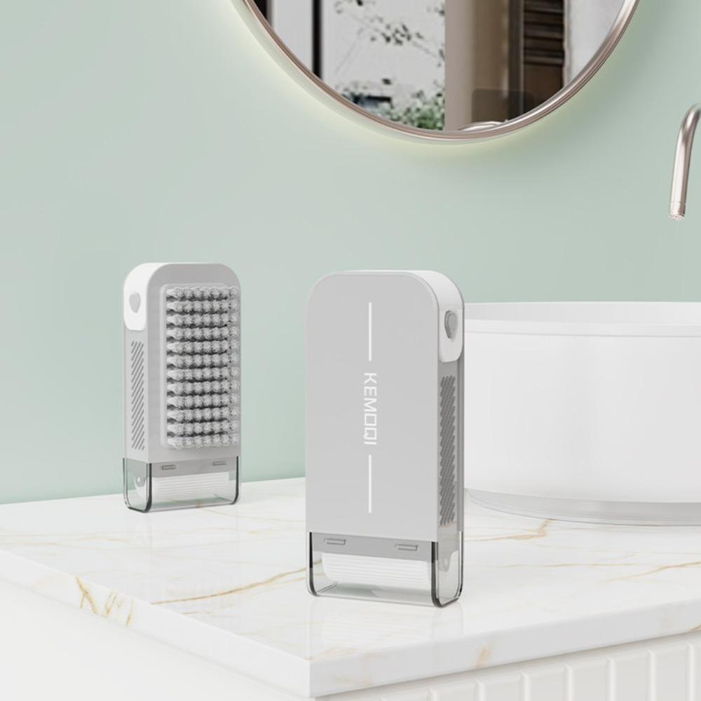 

Plastic Multifunctional Soap Box Portable Rubbing Foam Box Creative Soap Storage Box Camping серый