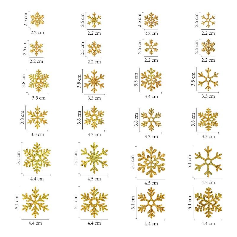 Happy New Year Christmas Wall Winter Snowflake Window Glass Stickers Merry Christmas Decors