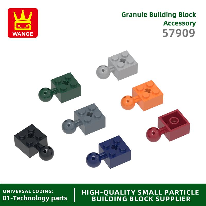 Wucifang Bags Unisex Kids 53Pcs / Lot 57909 2X2 Including Ball Jointand Axle Hole Building Blocks My Own Creation Add-Ons Fitting Including Brick Children Playthings