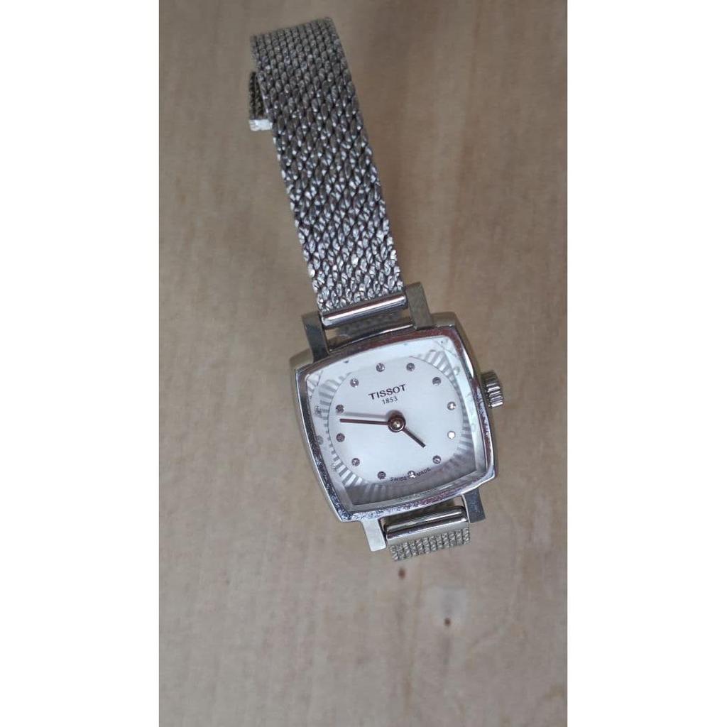 Used TISSOT Square Ladies Watch Mesh