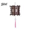 Adults Kids Lantern Kit DIY Vintage Palace for Kids Chinese Style Wooden Frame Fame Crafts Brocade Crafts Making Material Set Mid-Autumn Festival